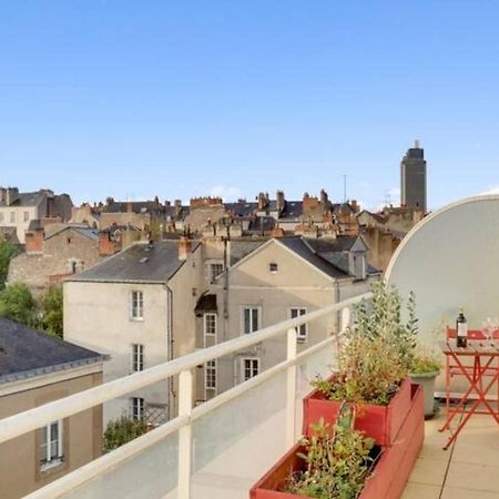 Bright Apartment With Large Terrace 南特 外观 照片